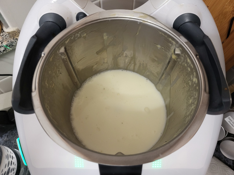Eierlikör nach den Kochen